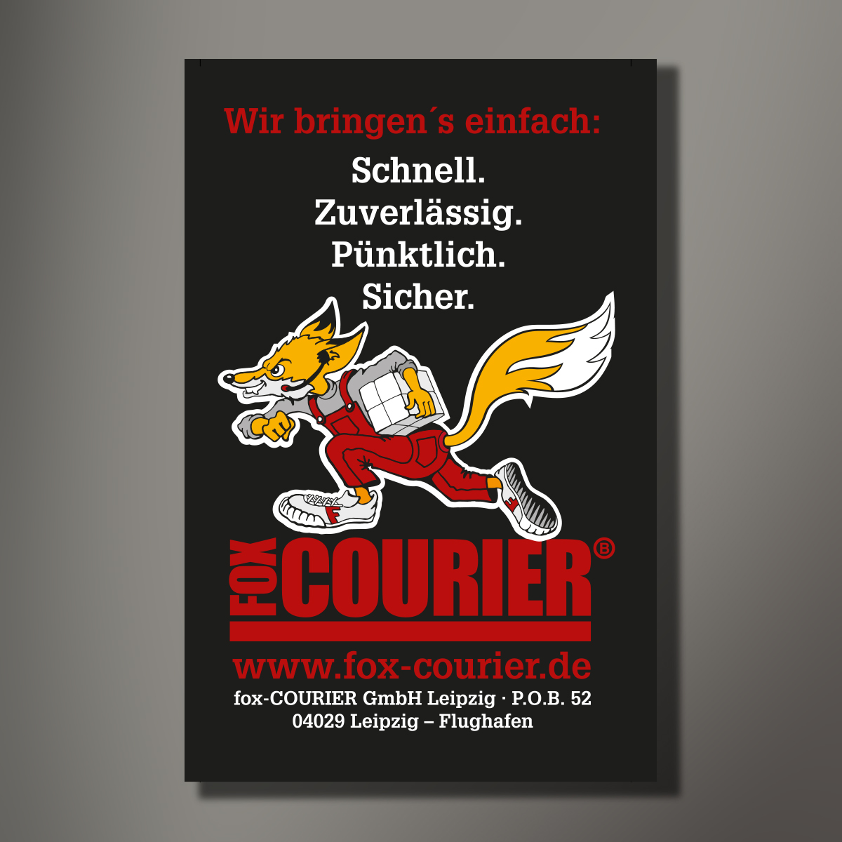 fox1kaufswagenchip, Giveaway für die fox-COURIER GmbH Leipzig von Reichelt Kommunikationsberatung